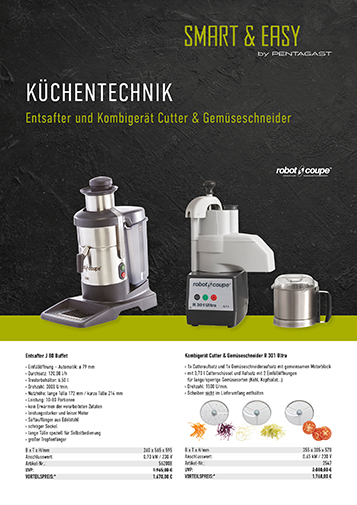SMART & EASY Küchentechnik by Robot Coupe 02/2025 SMART & EASY Küchentechnik by Robot Coupe 02/2025